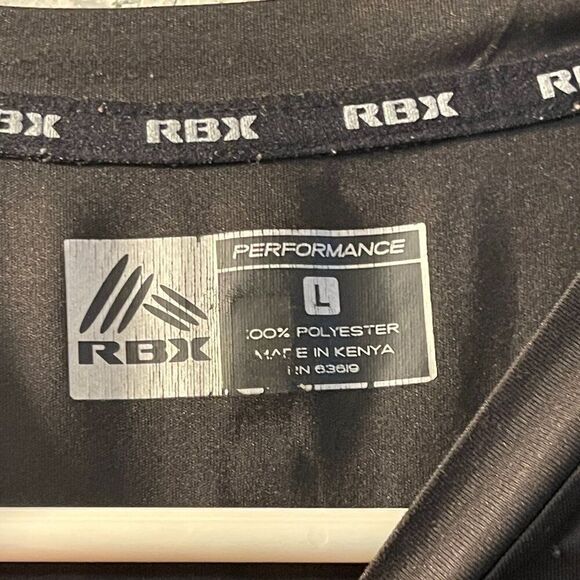 RBX Athletics Performance Long Sleeve Mens Shirt Large - Picture 4 of 9